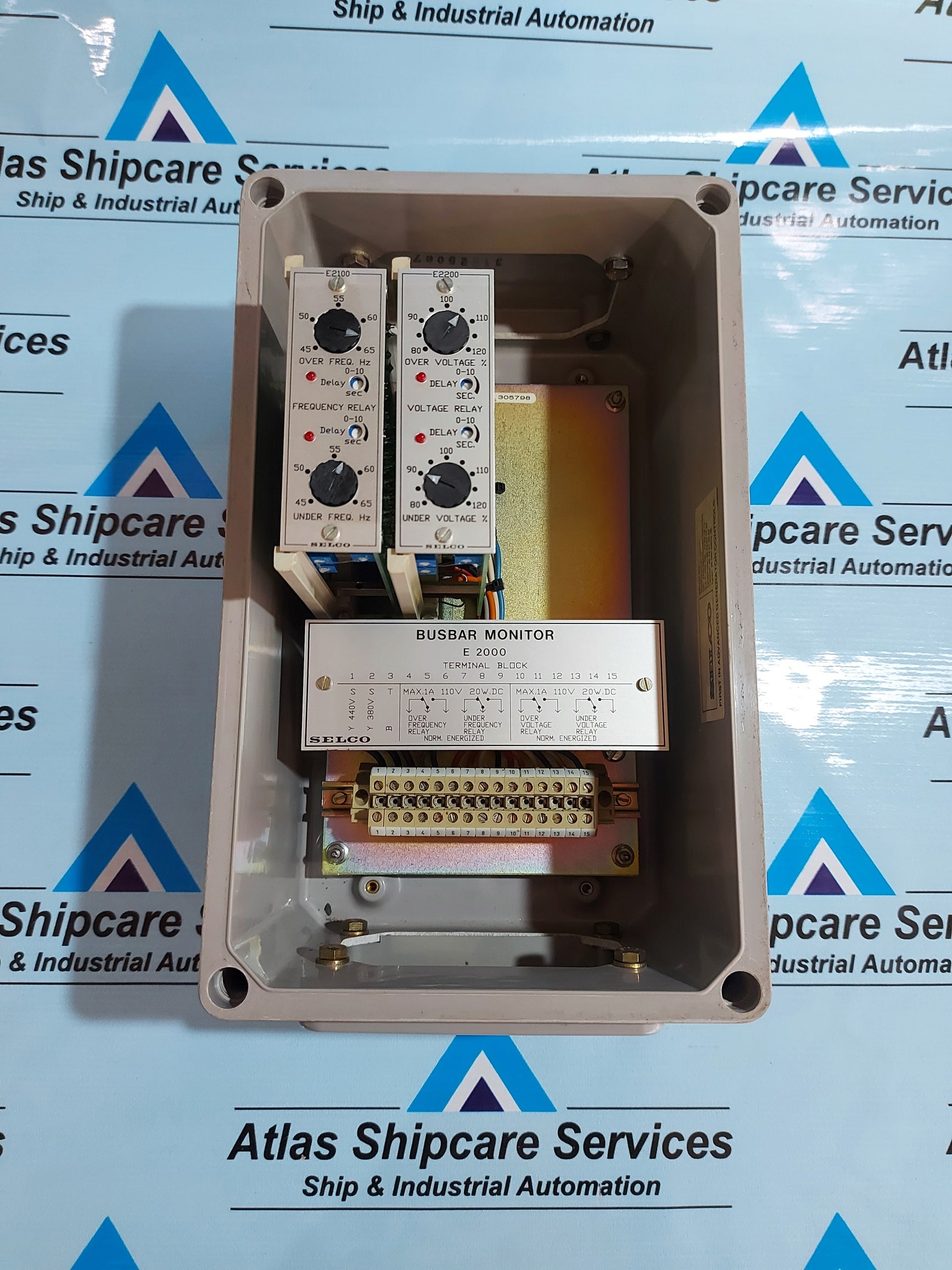 SELCO E 2000 BUSBAR MONITOR TERMINAL BLOCK